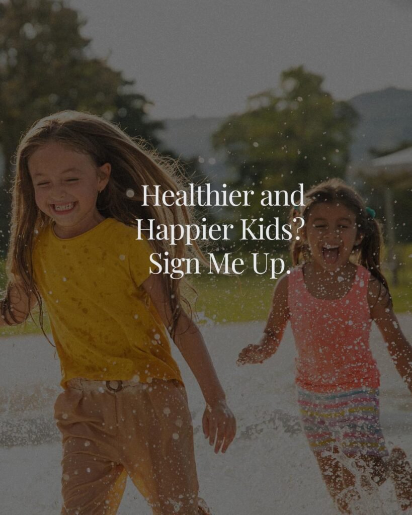 Healthier and Happier Kids? Sign Me Up.